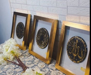 cadre artisanat 3 PCS